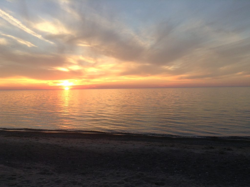 Maitland Valley Marina Beach Sunset